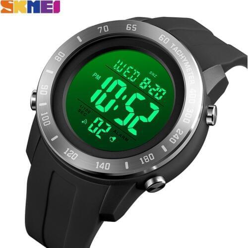 Skmei 1524 Men Digital Sport Watches 5Bar Waterproof Stopwatch Count Down Date Male Electronic Clock Relogio Masculino 1524