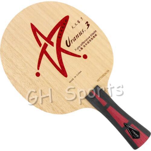 Galaxy Milky Way Yinhe Uranus.3 U-3, U3, U.3 7-Play Offensive Table Tennis Blade for Ping Pong Racket