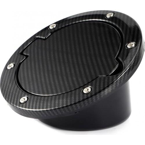 Oil Fuel Tank Filler Cap Carbon Fiber Style Modification Parts Fits for Jeep Wrangler JK 2/4 Doors 2007-2017 oil tank