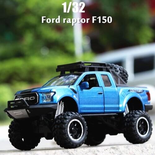 1:32 Ford Raptor F150 Big Wheel MINIAUTO Alloy Diecast Car Model Toy For Childrens Gifts машинки Free Shipping
