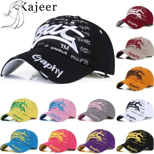 Kajeer Fashion Baseball Caps Men Women Snapback Hip Hop Hat Summer Breathable Mesh Sun Gorras Unisex Streetwear Bone Accessories