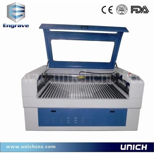 Unich new model wood laser cutting machine price/co2 laser cutting
