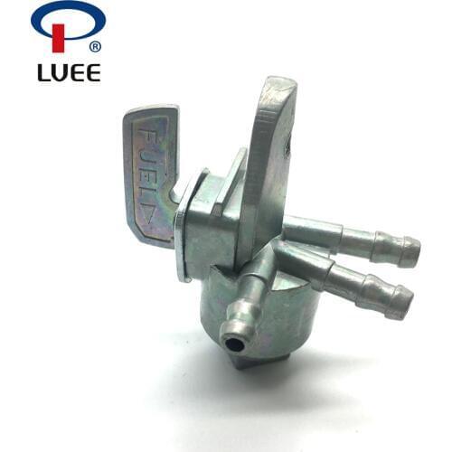 LVEE Fuelcock YMH 3-Port Gas Fuel Valve Switch Petcock Tap Valve Switch For Motorcycle Dirt Bike ATV New