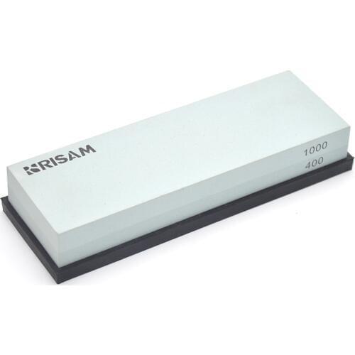 RISAMSHA 400 1000 Grit Whetstone Carborundum Knife Stone Shqrpening Stone Oil Stone knife sharpener professional