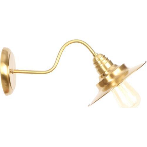 Industrial Wind Vintage LED Wall Light Loft Style Antique Copper Wall Sconce Edison Bedroom Bedside Wall Lamp Home Lighting