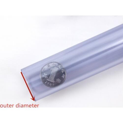 Transparent tube UPVC Pipe Hi-quality Water Supply Pipe Irrigation Fish Tank PVC Pipe Aquarium tube 1 Pcs (50cm)