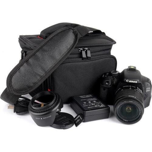 DSLR Camera Bag Case Cover For Nikon D3400 D7100 D7200 D5600 D5300 D5100 D5200 D5500 D3300 Canon 5D 6D 7D Mark II III 4 77D 750D