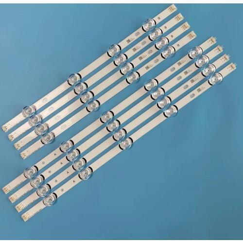 5set/40pcs LED Backlight strip 9 Lamp For LG innotek DRT 3.0 47" 47LB6300 47GB6500 47LB652V 47lb650v LC470DUH 47LB5610 47LB565V