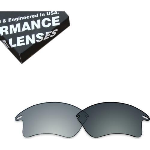 ToughAsNails Polarized Replacement Lenses for Oakley Fast Jacket XL Sunglasses Photochromic Grey (Lens Only)