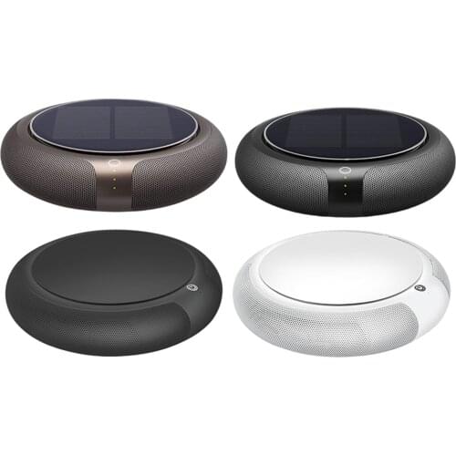 Smart Ionizer Anion Car Vehicle Solar Air Freshener Home Negative Ions 5V4W USB