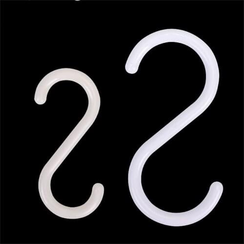 Clothes Hanger s Shaped Small White Kitchen Household Organizer Hook