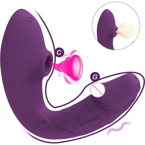 Sucking Vibrators For Women 10 Speeds Vagina G Spot Clit Sucker Clitoris Stimulator Massager Adults Sex Toys Dildo For Female
