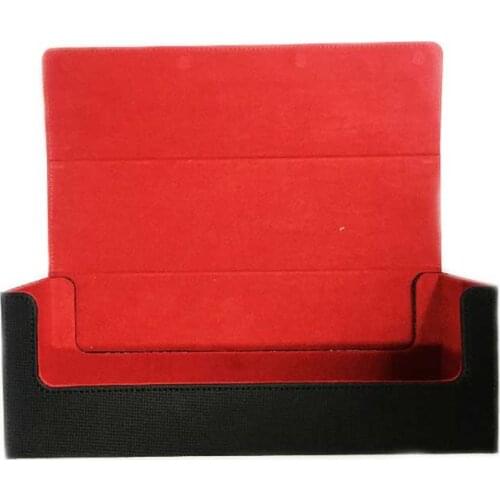 High Quality Large Size Mtg Pokenmon Yugioh Deck Box Card Case Deck Case Board Game Cards Box: Black and Blue Color