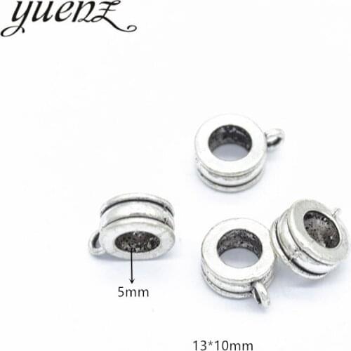 YuenZ 15pcs Tibetan silver Beads European Fit for Women Charm style Bracelets Necklace DIY Metal Pendant Jewelry Making R56