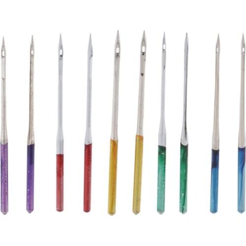 30 Pieces Sewing Needles Home Sewing Machine Needles, Size 9, 11, 14, 16, 18 to Choose