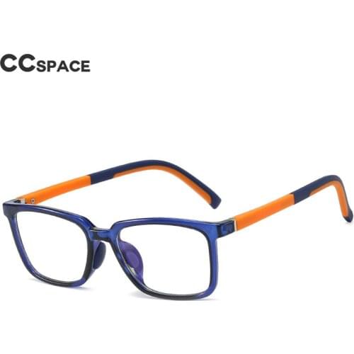 48195 TR90 Children Anti-blue Light Glasses Frames Ultralight Men Women Optical Fashion Computer Glasses