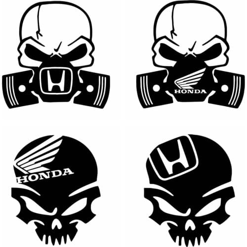 Skull Car Stickers Hood Tailgate Side Window Decal Car Sticker Decoration Sweet Auto Sticker Decal Decorate Sticker