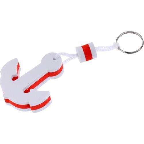 Key Ring Floating Boat Keyring Marine Water Keychain Sailing Anchor White Water Sports Boat Accessories