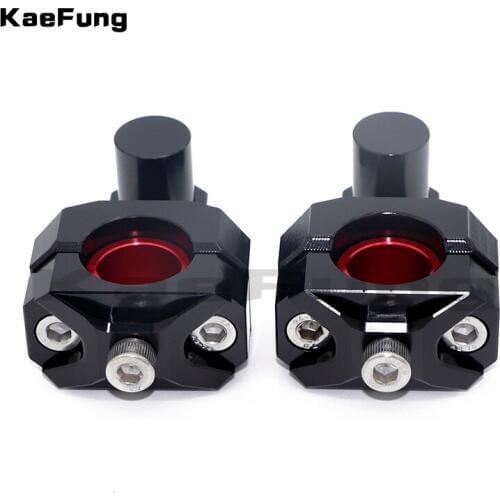 CNC Universal Off Road Motorcycle Clamp Raised Riser HandleBar Fat Bar for 22mm 28mm