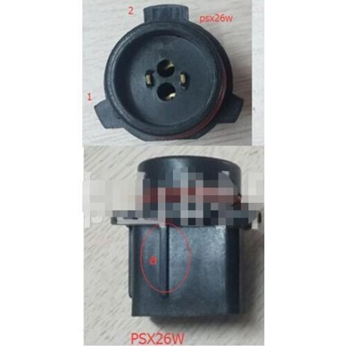 50pcs PSX26W Lamp holder, light base for auto light bulb