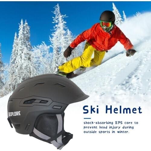 Adult L/XL Size Light And Safe Ski Helmet Windproof Warm Riding Helmet For Outdoor Sport