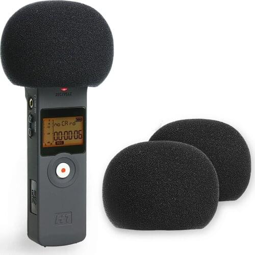 Windscreen Microphone Foam Sponge Cover Filter For ZOOM H1 Recording Pen Handy Recorder Mic Microphone fone Windshield