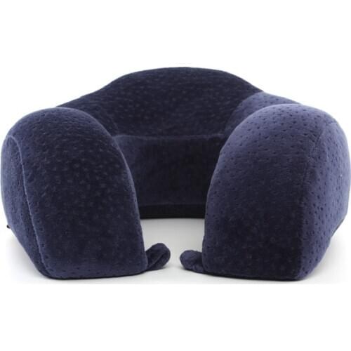 Slow rebound memory cotton U-shaped pillow cervical pillow U-shaped neck protection pillow core office nap plane travel pillow