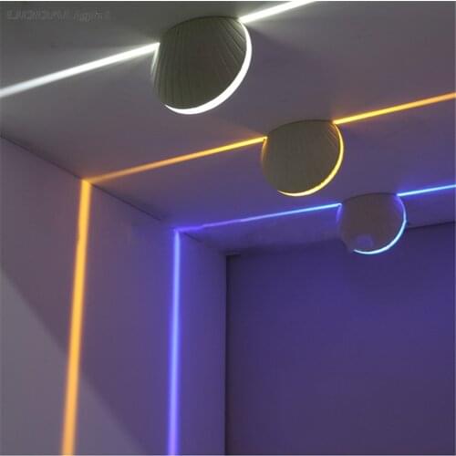 Cree Led Surface Mounted Window Aisle Bedroom Room Narrow Wall Lights Living Decorative Aluminum led lights decoration for wall