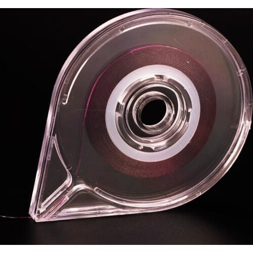 Wholesale Excellent Nail Art Striping Tape box organizer Metallic Yarn Line Holder Strip empty PET Case 500pcs/lot free shipping