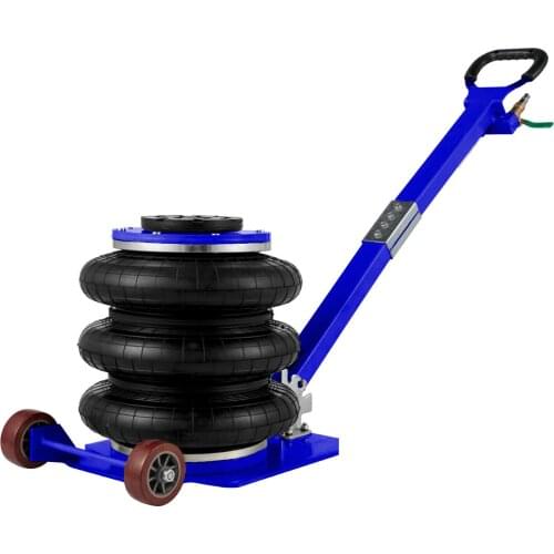 5 Tons Air Jack, 5T 11000 Pound Air Jack, Pneumatic Car Jack Jack Socket with Folding Handle