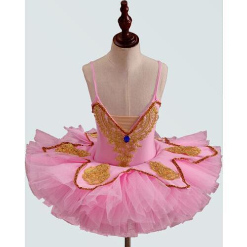 2019 Professionl Ballet Tutu Swan Lake Ballet Costume Ballerina Dress Kids Child Ballet Tutu Skirt Dance Dress For Girls