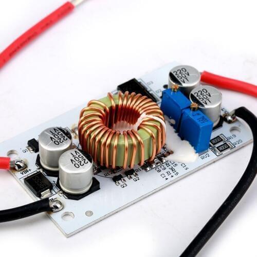 Adjustable 250W High-power Boost Converter Step-up Module Mobile Power Supply LED Driver Module Max 10A DC-DC 8.5~48V to 10~50V