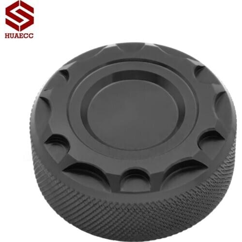 Motorcycle CNC Brake Rear Fluid Reservoir Clutch Tank Oil Fluid Cup Cover for Suzuki GSXR 600 GSX R750