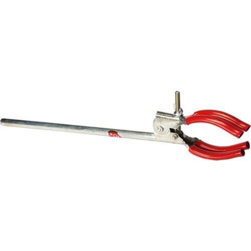 30mm Closed 95mm Open Condenser Clamp Clip Stainless Steel Zinc Plating Lab Supplies