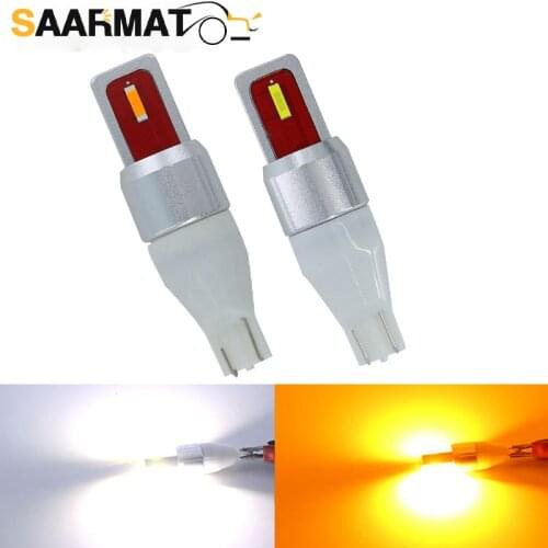 2Pcs T15 920 921 912 W16W Super Bright 2000LM LED Car Tail Bulbs Additional Brake Lights Auto Backup Reverse Lamp Turn Signals