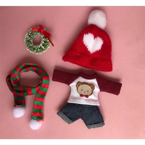 2019 winter clothe set for Obitsu11 OB11 1/12 doll OB11 Doll gsc molly available for cu-poche OB11 accessories doll