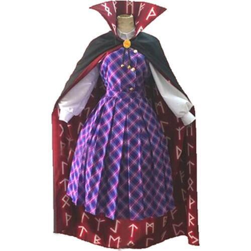 2018 Touhou Project Cosplay Costume Urban Legend in Limbo Usami Sumireko cosplay costume with hat Uniform Halloween Christmas