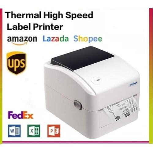 4inch Shipping Label Printer 4x6 Bluetooth Thermal Label Printer Label Printer with USB/Bluetooth made in china