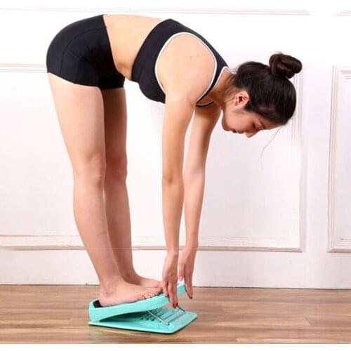 4 Positions Foot Stretch Wedge Board Portable Slant Board Foot Massage Instrument Adjustable Incline Boards Calf Ankle Stretcher