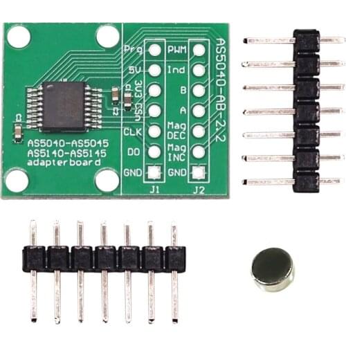 AS5040-ASST AS5040 Programmable contactless magnetic rotary encoder sensor module replaces optical encoder for arduino