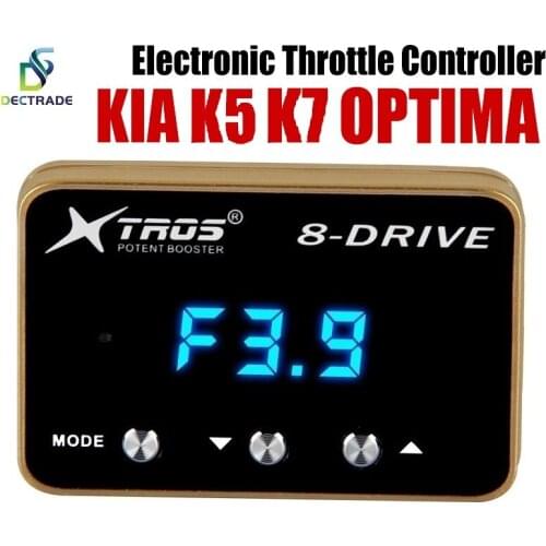 Dectrade Car Electronic Throttle Controller Racing Accelerator Potent Booster For Kia K5 K7 Optima Tuning Parts 8 Drive