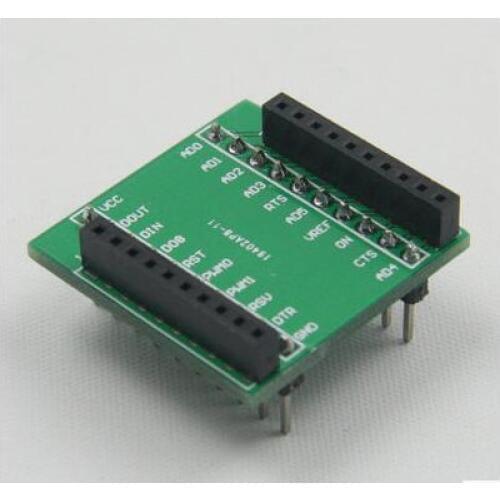 Free Shipping!! 1pcs SolidDigi Xbee station plate - Xbee Zigbee module turn DIP package