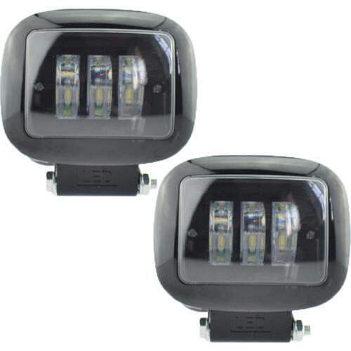 2 pcs motorbike headlamp 12v 2000lm 6500K white lighting auxiliary working lights Motorcycle LED headlight Motorbikes fog lamp