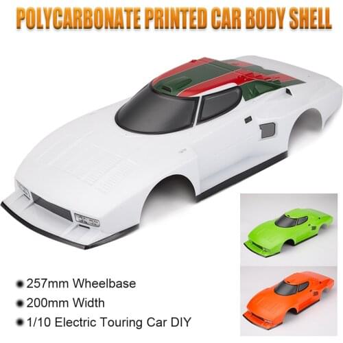Killerbody 48308 RC Car Body Shell Kit for 257mm Wheelbase 1/10 Electric Touring Car Frame Printed Car Body RC Parts Accessories