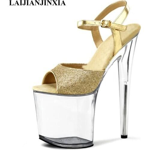 New transparent new specials pole dancing high-heeled sandals, brand since heel shoes, that bake Dance Shoes