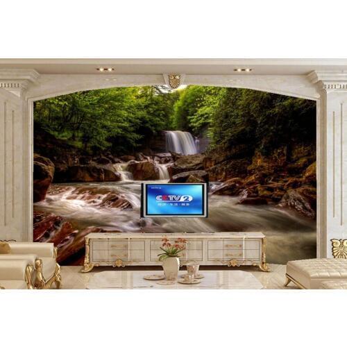 Large murals papel de parede,Waterfalls Rivers West Virginia Nature wallpaper,living room sofa TV wall 3d wallpaper