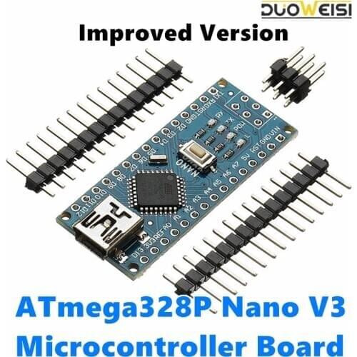 ATmega328P Nano V3 Module Microcontroller Board Improved Version Module Development Board for arduino CH340C/G USB driver 16Mhz