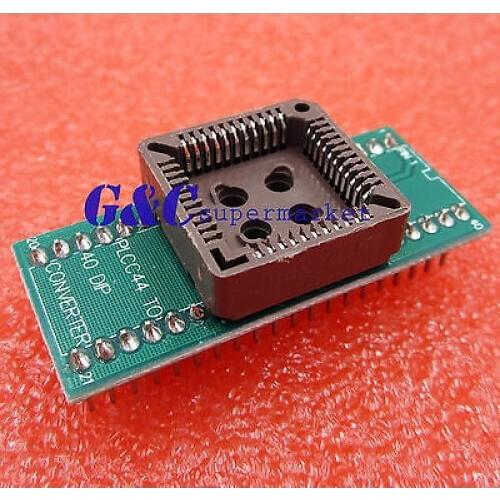 PLCC44 to DIP40 EZ Programmer Adapter Socket Universal Converter diy electronics