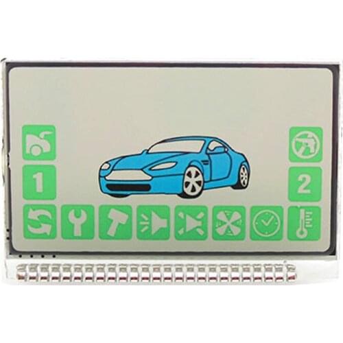 Russia version A92 Lcd display for starline A92 lcd two way car alarm remote controller