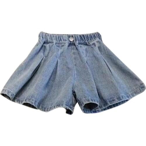 RIYBEOE Denim Shorts For Girls